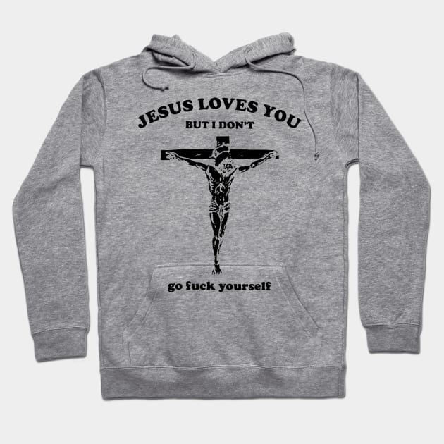 Jesus Love You Robt Zombie Hoodie by DogsUnity